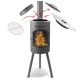8. Bongiano SP rostiger Gartenkamin 3001R