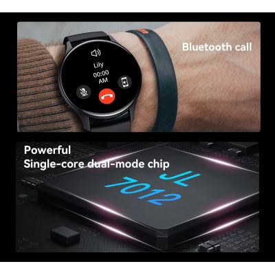 9. RUBICON RNCF11 Damen-Smartwatch Silber/Grau SMARUB242