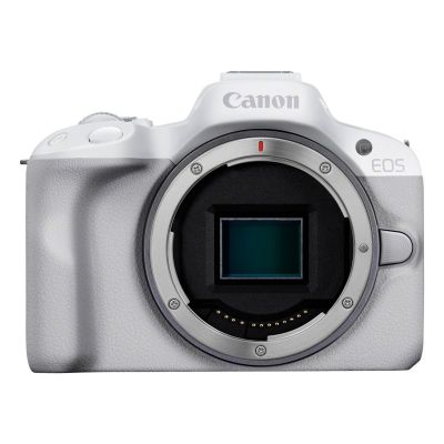 12. Canon EOS R50, Weiß + RF-S 18-45mm F4.5-6.3 IS STM Kit, spiegellose Kamera, 24,2 MP CMOS, 6000 x 4000 Pixel, Weiß