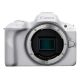 12. Canon EOS R50, Weiß + RF-S 18-45mm F4.5-6.3 IS STM Kit, spiegellose Kamera, 24,2 MP CMOS, 6000 x 4000 Pixel, Weiß