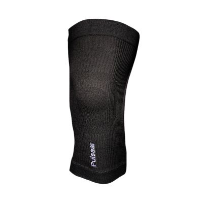 Pulsaar Aktive Kniebandage mit Bambuskohle und Germanium, 1 Stück, Schwarz, 5108