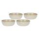 Set mit 4 Concerto Avorio Salatschüsseln – Elfenbein, 20 cm