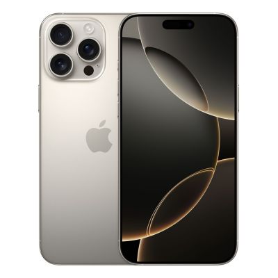 Apple iPhone 16 Pro Max, 17,5 cm (6,9 Zoll), Dual-SIM, iOS 18, 5G, USB Typ-C, 256 GB, Titan