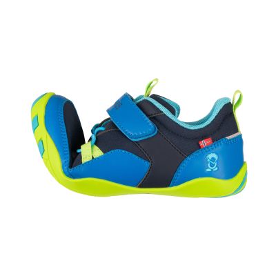 9. Trollkids Skaland Barfuß-Wanderschuhe Marineblau/Mittelblau/Vipergrün