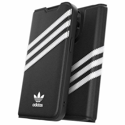 9. Adidas OR Booklet Case PU iPhone 14 Pro schwarz/weiß 50196