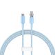 2. Baseus Explorer 100W USB-C - USB-C-Kabel mit intelligentem Temperatursensor 1m - Blau