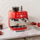 22. Smeg EGF03RDEU Kaffeemaschine, manuelle Espressomaschine, 2,4 l