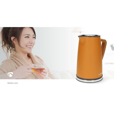 11. Elektrischer Wasserkocher Nedis KAWK510EYW 1,7 l Orange