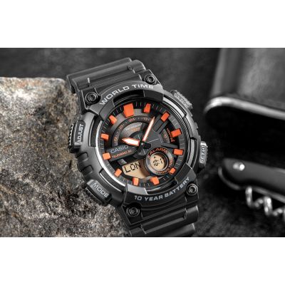 5. CASIO Gerton AEQ-110W-1A2VDF Herrenuhr + Box