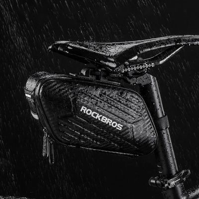 4. Rockbros B59 Fahrradsatteltasche 1,5 l – Schwarz