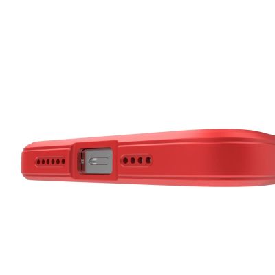 7. Magic Shield Case Hülle für iPhone 14 Plus flexible gepanzerte Hülle rot