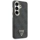 4. Guess 4G Triangle Logo MagSafe Hülle für Samsung Galaxy S26 - Schwarz