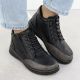 14. Bequeme schwarze Damen-Stiefeletten Potocki 25-90347