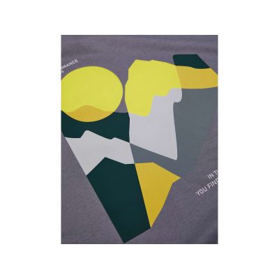 4. PEAK PERFORMANCE M Explore Grafik-T-Shirt Grau