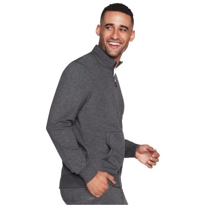 3. Skechers The Hoodless Hoodie M3JA195-CHAR Grau L