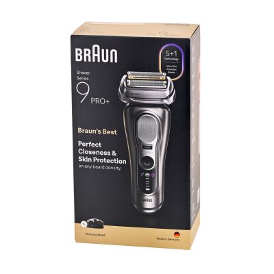 16. Braun Series 9 Pro+ 9615S Folienrasierer/Trimmer, Schwarz/Grau