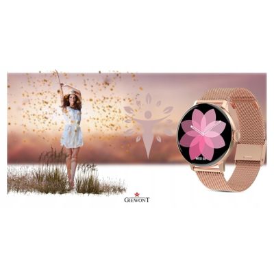 19. GIEWONT Damen-Smartwatch GW330-1 in Roségold