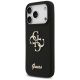 2. Guess Silicone Big 4G Script Case für iPhone 17 Pro - Schwarz