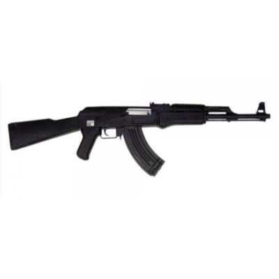 Cyma AK47 Tactical Black AEG-Gewehr, Kaliber 6 mm (Komplett mit Akku und Ladegerät)