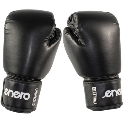 2. ENERO Boxhandschuhe Schwarz 12 oz