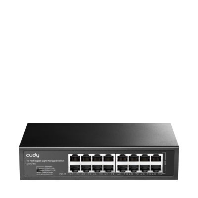 9. Switch CUDY GS1016E 16-Port Gigabit Light