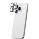 4. AmazingThing Aviation-Grade Alloy Tempered Glass Lens für iPhone 16 Pro / 16 Pro Max Kameraobjektiv - Grau