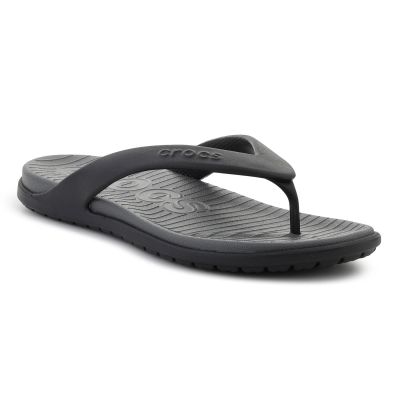 CROCS COAST FLIP SCHWARZ/SCHIEFERGRAU 212035-0DD