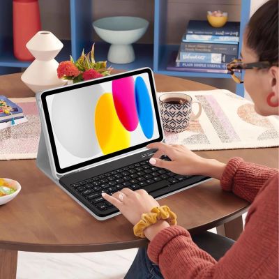 8. Tech-Protect SC Pen + Tastaturhülle für iPad 10,9" 2022 (10. Gen.) / 11" 2025 (11. Gen.) – Grau