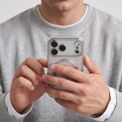 7. Tech-Protect MagFlex Hülle für iPhone 18 Pro Max / 17 Pro Max – Silber