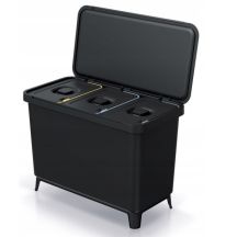 KEDEN SYSTEMA ABFALLBEHÄLTER 3x10L - SCHWARZ RECYCLING
