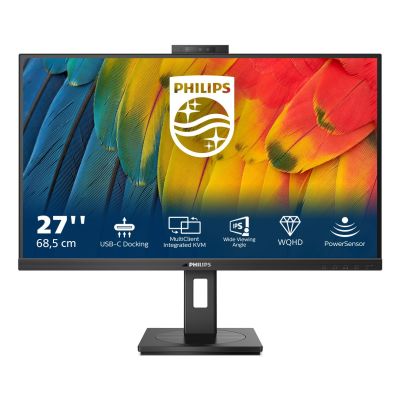 24. Philips 5000 Serie 27B1U5601H/00 Computermonitor 68,6 cm (27") 2560 x 1440 px Quad HD LCD Schwarz