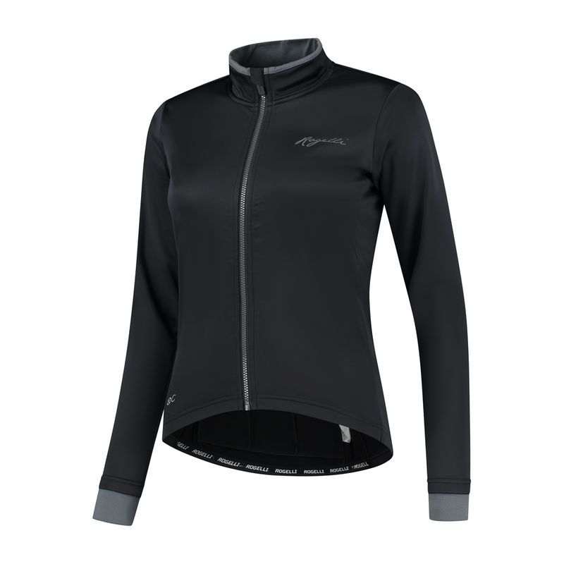 Rogelli ESSENTIAL Damen-Winterjacke schwarz Größe