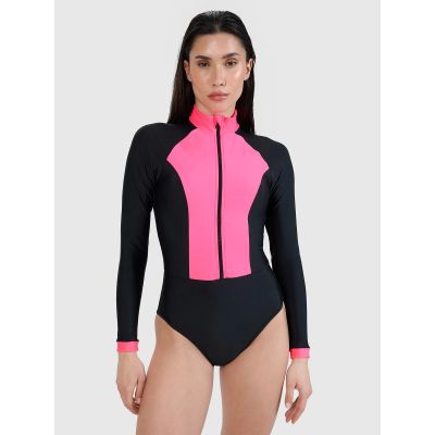 Langarm-Badeanzug für Damen 4F 4FWSS25USWSF085-55N