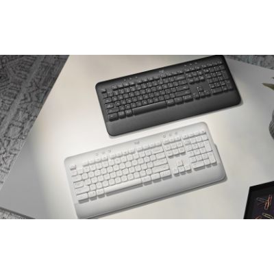 2. Logitech Signature K650 Bluetooth QWERTZ-Tastatur, Deutsch, Graphit