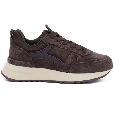 2. Damenschuhe aus schokoladenbraunem Leder Vinceza FIO27-67006