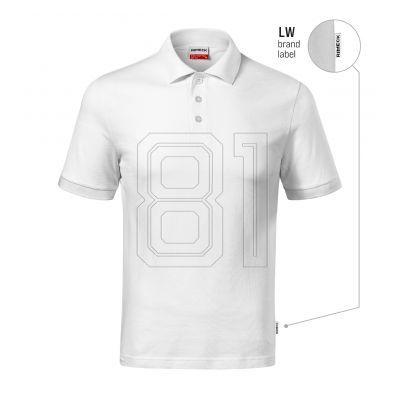 Resist Heavy Poloshirt für Herren (Weiß 00 (Markenlabel))
