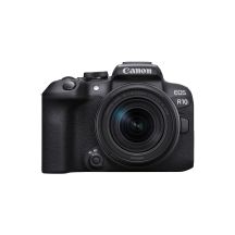 Canon EOS R10 + RF-S 18-150mm IS STM spiegellose Kamera, 24,2 MP CMOS, 6000 x 4000 Pixel, Schwarz