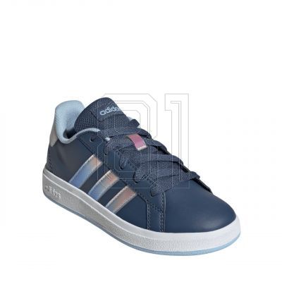 4. Adidas Grand Court Lifestyle Lace Tennis Jr JR6095 Schuhe