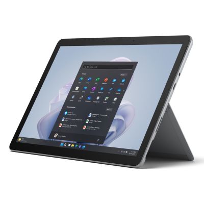 4. Microsoft Surface Go 4 Intel® N Tablet, 128 GB Speicher, 26,7 cm (10,5 Zoll), 8 GB RAM, Wi-Fi 6 (802.11ax), Windows 11 Pro Platinum
