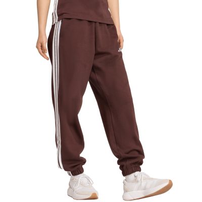 4. adidas Essentials 3-Streifen Fleece Loose-Fit Hose W JY3069