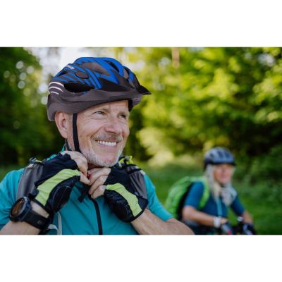 2. DUNLOP RS BLAUER VERSTELLBARER RADHELM