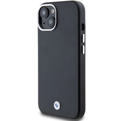 2. BMW Signature Wrapped Metal MagSafe Case für iPhone 15/14/13 – Schwarz