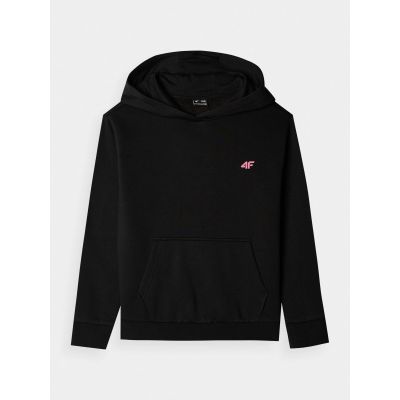 7. Mädchen-Sweatshirt mit Kapuze, offen, 4F Junior 4FJWMM00TSWSF1316-20S