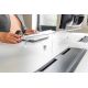 6. BakkerElkhuizen Q-doc 515 Board mit Dokumentenclip Acryl, Kunststoff, Stahl Transparent