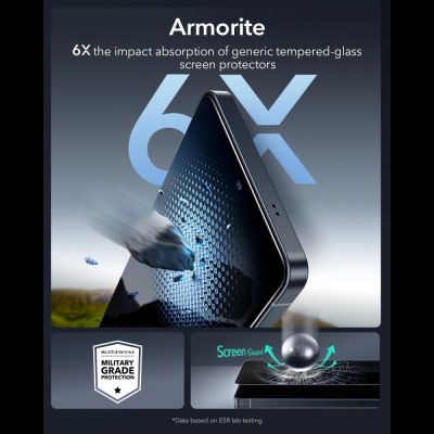 6. ESR UltraFit Armorite Privacy-Schutzglas aus gehärtetem Glas für Samsung Galaxy S26 Ultra