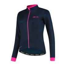 Rogelli ESSENTIAL Damen-Sweatshirt, marineblau, Größe XS