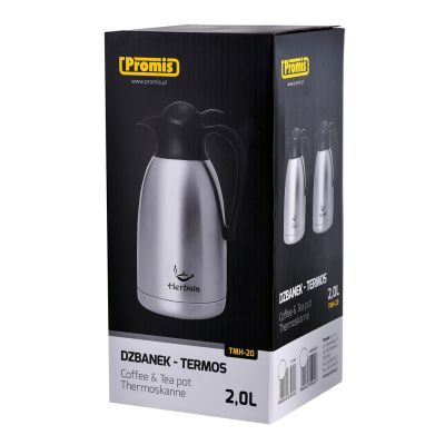 8. PROMIS Stahlkrug 2,0 l, Teemuster TMH20