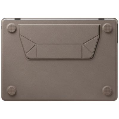 5. Uniq Lyden Versa Hülle für MacBook Air 13" 2022 / 2024 / 2025 / 2026 - Grau