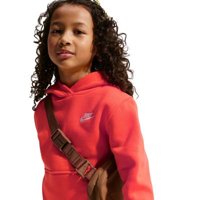 5. Nike Sportswear Club Fleece Kinder-Sweatshirt Orange FD3000 842
