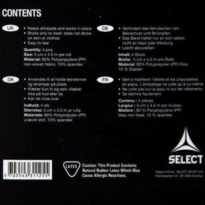 2. Gamaschenband Select 4er-Packung 5 cm x 4,5 m T26-17706